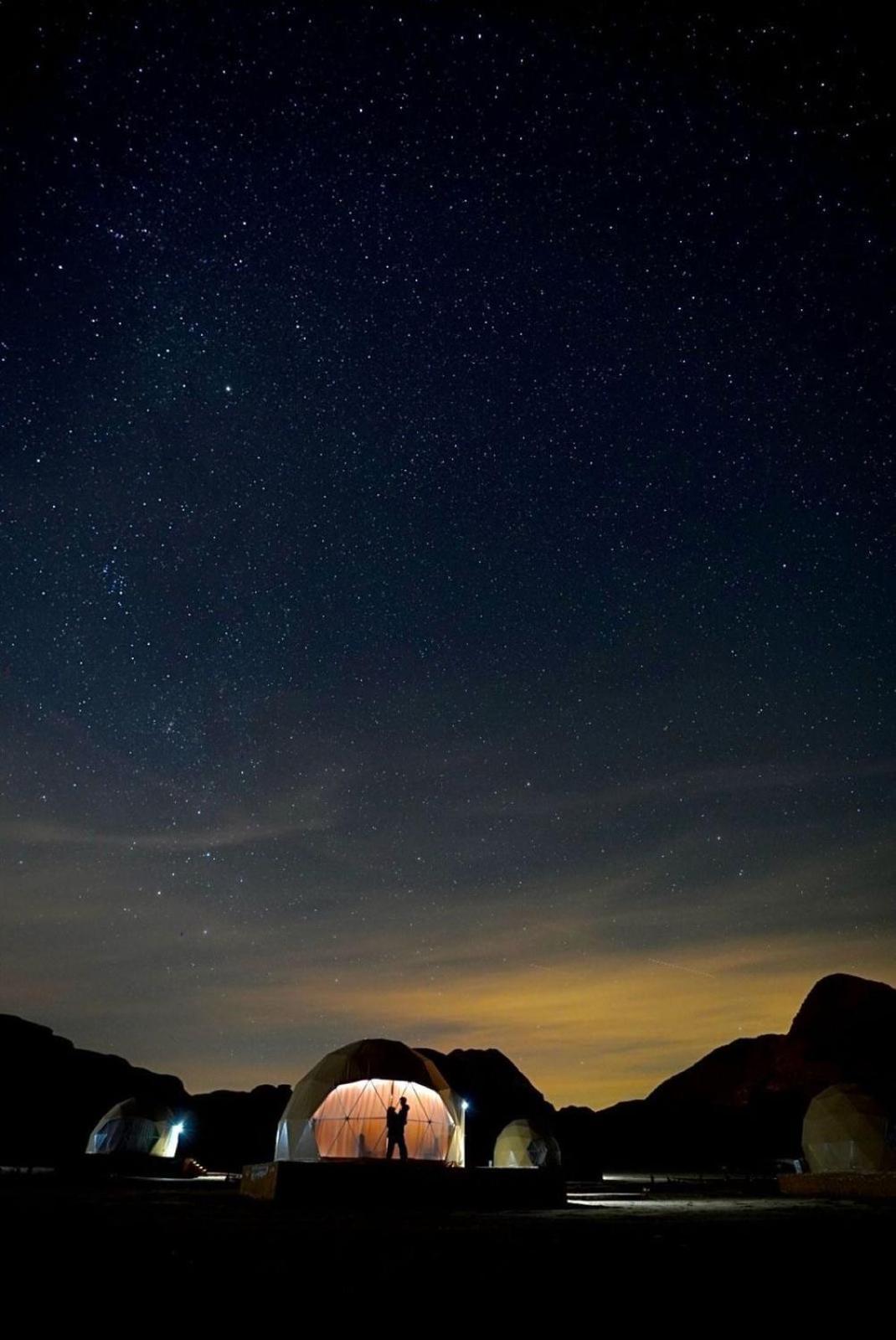 Wadi Rum Anwar Luxury Camp Eksteriør bilde