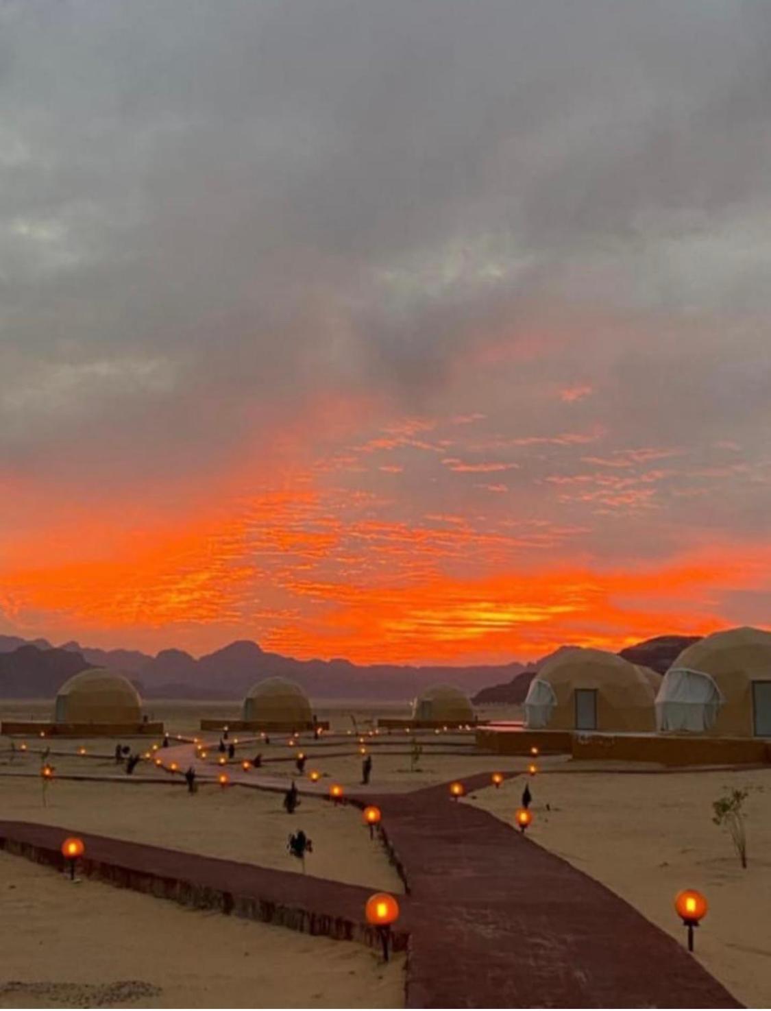 Wadi Rum Anwar Luxury Camp Eksteriør bilde